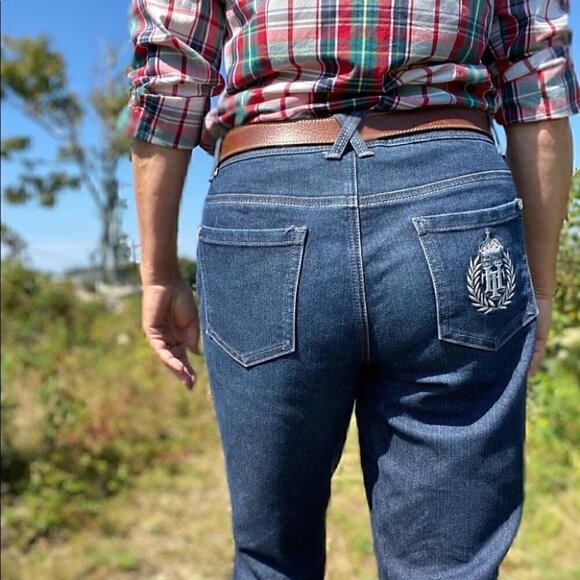 Tommy Hilfiger jeans, Spirit mid-rise skinny, with a  dark wash - Picture 5 of 14